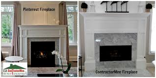 Fireplace Mantel Remodel From