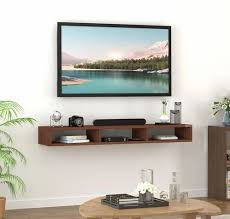 Wall Mount Engineered Wood Tv Cabinet