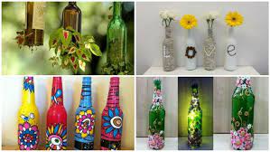 Decor Your Waste Glass Bottle
