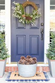 Our Two Blue Front Door Colors On