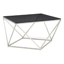 Cox 41 Inch Coffee Table Smoked Glass