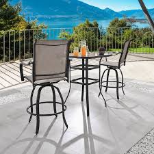 Patio Festival Gray 3 Piece Outdoor