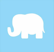 Buy Baby Elephant Stencil Nursery