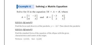 Solve For X In The Equation 3x