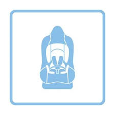 Baby Car Seat Icon Clip Art