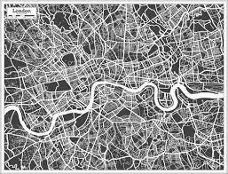 London Map Vector Art Icons And