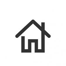 Isolation Clipart Vector House Icon