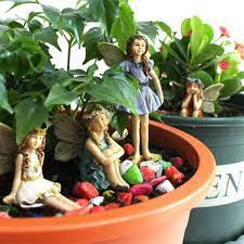 Miniture Figurine Plant Markers