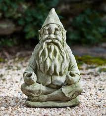 Fred Gnome Garden Statue Plow Hearth