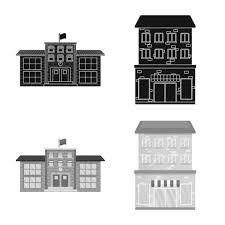 House And Townhouse Vector Icon