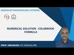 Numerical Solution Colebrook Formula