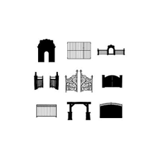 Gate Icon Vector Art Icons And