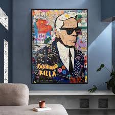 Karl Lagerfeld Poster Authentic Art