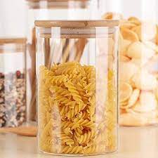 Transpa Glass Food Storage Jar