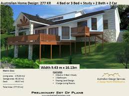 277m2 4 Bedrooms Home Plan 4 Bed 3 Or 4
