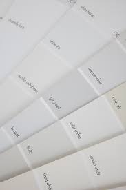 White Benjamin Moore Paint Colors