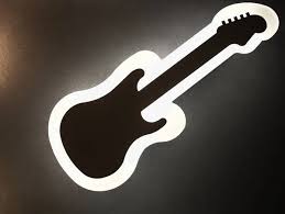 Guitar Logo Stock Photos Royalty