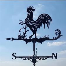 Superdant Weathervane Rooster Mushroom