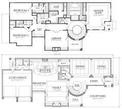 House Blueprints Two Story House Plans