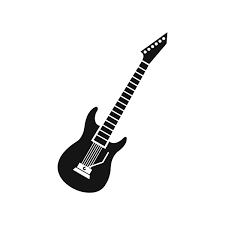 Acoustic Guitar Icon Simple Style