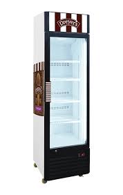 Upright Freezer With Glass Door For