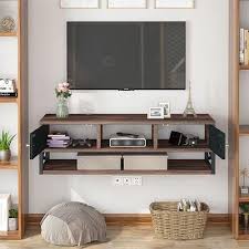 Floating Tv Stand 3 Tier Wall Mounted