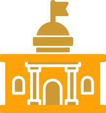 Parliament Of India Vector Art Icons