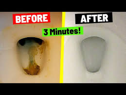 Hard Water Stains From Toilet Bowl