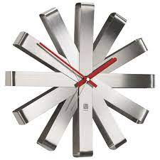 Umbra Ribbon 12 Wall Clock Steel