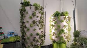 Vertical Tower Hydroponic System