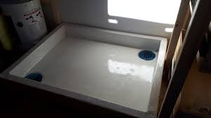 Custom Shower Pan Using
