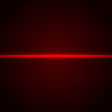 red laser beam neon light