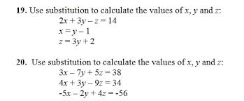 Solve Systems Of Equations By