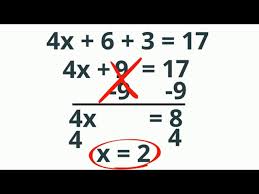 Solve Basic Multi Step Equations