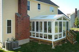 Home With A Sunroom Addition