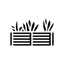 Garden Bed Vector Art Icons And