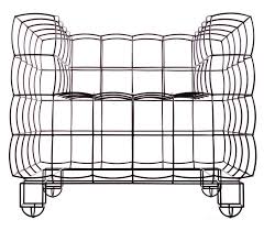 Wire Framework Chair Series Designs