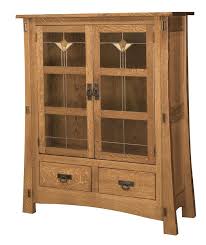 Amish Furniture Curio Cabinets And
