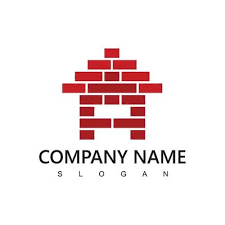 House And Brick Logo Template Real