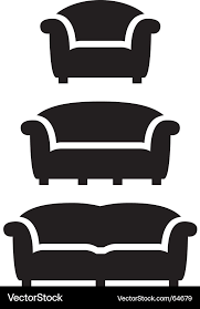 Furniture Icon Set Royalty Free Vector