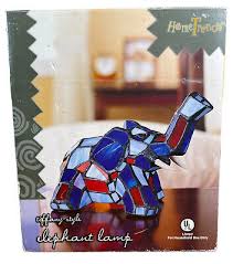 Home Trends Stained Glass Elephant