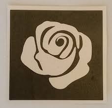 10 100 Rose Flower Stencils For Etching