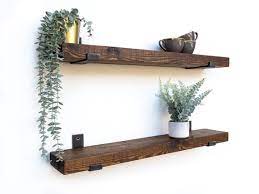 Rustic Shelves Handcrafted Eco Friendly