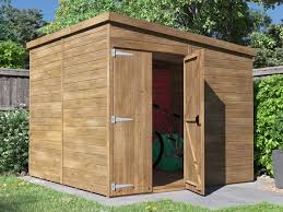 Overlord Modular Reverse Pent Shed 2 4m