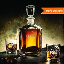 Whiskey Decanter Glass Personalized