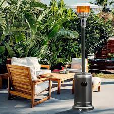 Gymax 50000 Btu Patio Standing Lp Gas