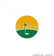 Golf Club Icon Logo Design Vector