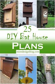 25 Diy Bat House Plans Mint Design Blog