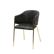 China Golden Legs Dining Chairs Seat