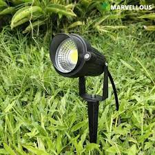 Warm White 5w Led Garden Spike Light At